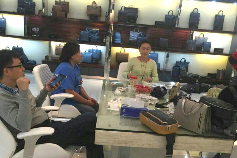真皮包加工廠廣州博深皮具 真皮包加工廠廣州博深皮具