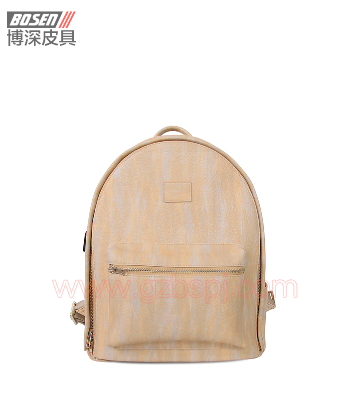 女雙肩包|女包OEM|真皮背包|頭層牛皮|廣州皮具廠(chǎng) BSWB005002